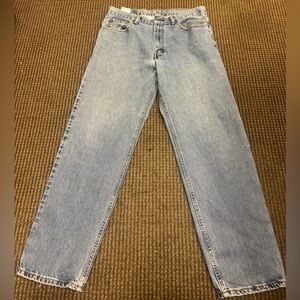 Levi's 550 Men's Relaxed Fit Jeans, 34x32, Stonewash 100% Cotton